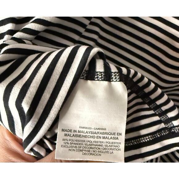 Striped Nike pro quarter zip pullover size medium - Picture 5 of 5